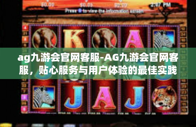 ag九游会官网客服-AG九游会官网客服，贴心服务与用户体验的最佳实践-ag九游会官网客服
